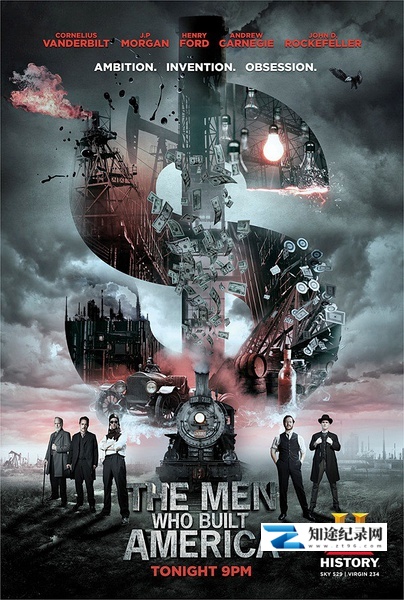 [Discovery]造就美国的人 The Men Who Built America-知途纪录片网盘资源下载