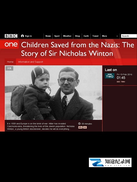 [其他]从纳粹手中救出的孩子们 Children Saved from the Nazis: The Story of Sir Nicholas Winton-知途纪录片网盘资源下载