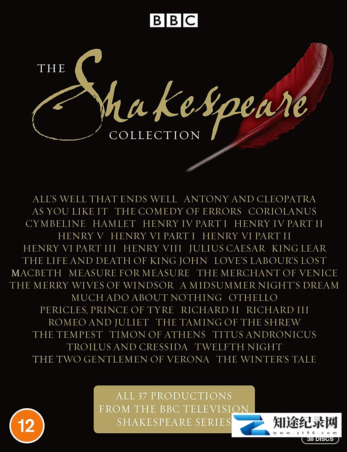 [BBC]BBC莎士比亚精选 The BBC Television Shakespeare Collection-知途纪录片网盘资源下载