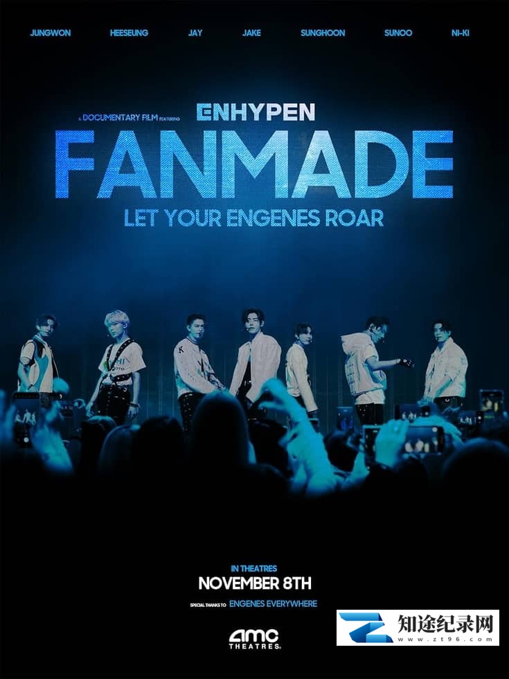 美国纪录片《粉丝制作：Enhypen Fanmade: Enhypen 2024》韩语中英双字 无水印纯净版 1080P/MKV/4.72G 韩国男团-知途纪录片网盘资源下载