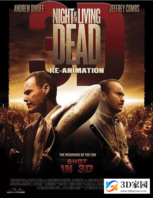 3D电影《活死人之夜3D:复活》左右格式3D版 网盘迅雷BT下载-知途3D电影资源网