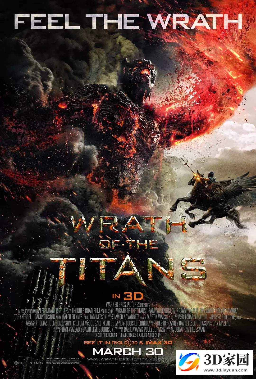 3D电影《诸神之怒:诸神之战2》左右格式3D版 网盘迅雷BT下载-知途3D电影资源网