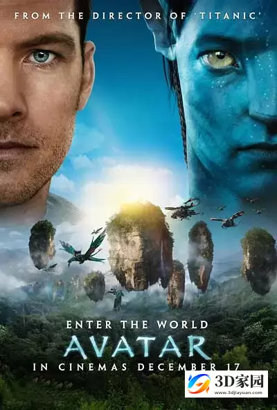 3D电影《阿凡达》3D左右格式 加长版 网盘迅雷BT下载-知途3D电影资源网