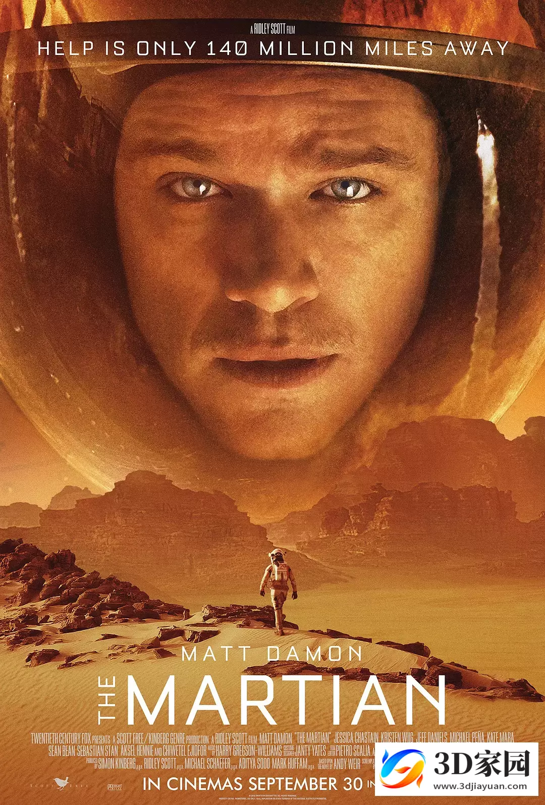 3D电影《火星救援3D》左右格式3D版 高清蓝光 网盘迅雷BT下载-知途3D电影资源网