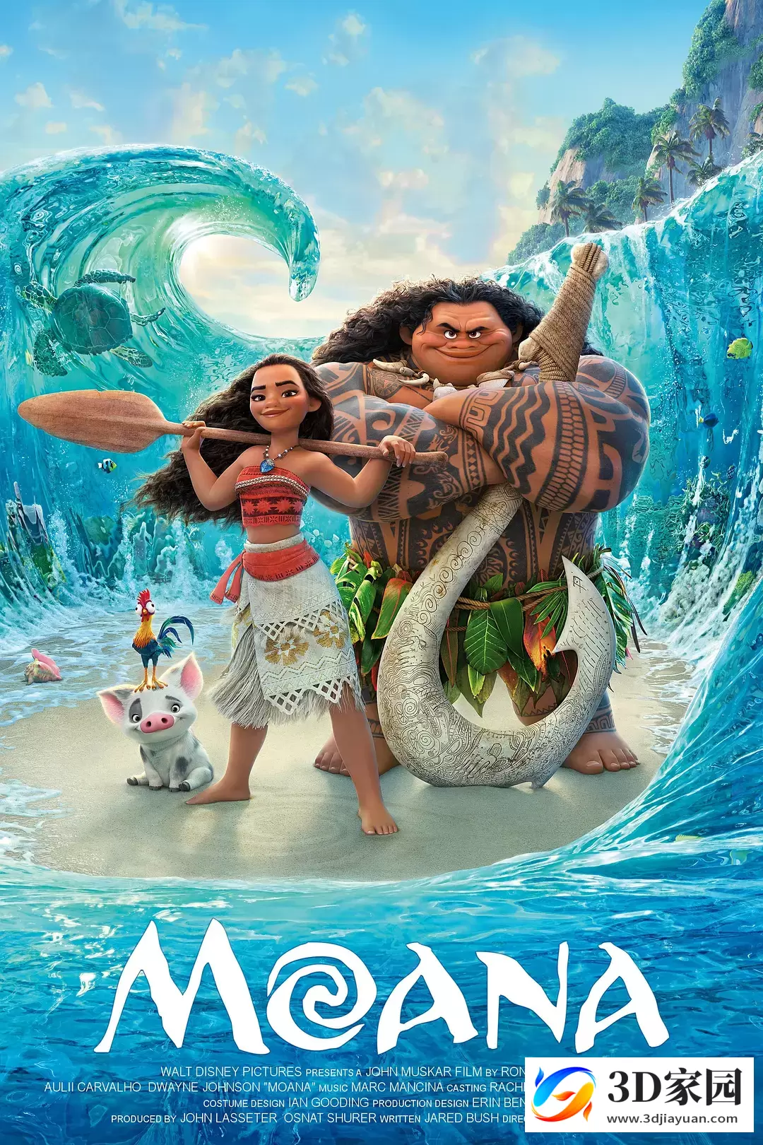 3D电影《海洋奇缘3D》左右格式3D版 高清蓝光原盘MKV 网盘下载-知途3D电影资源网