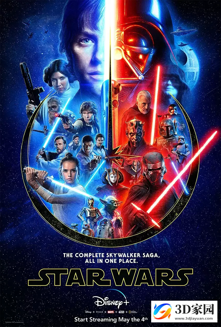 3D电影《星球大战9：天行者崛起3D》左右格式 高清蓝光原盘MKV 百度网盘迅雷BT下载-知途3D电影资源网